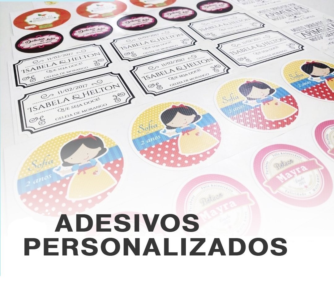 Adesivos personalizados